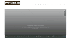Desktop Screenshot of fvstudio.pl